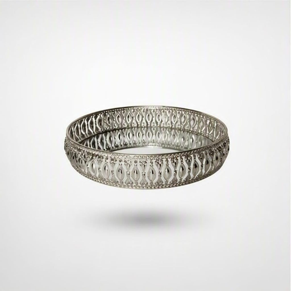 Silver Basket For Puja & Hamper Gift Pack