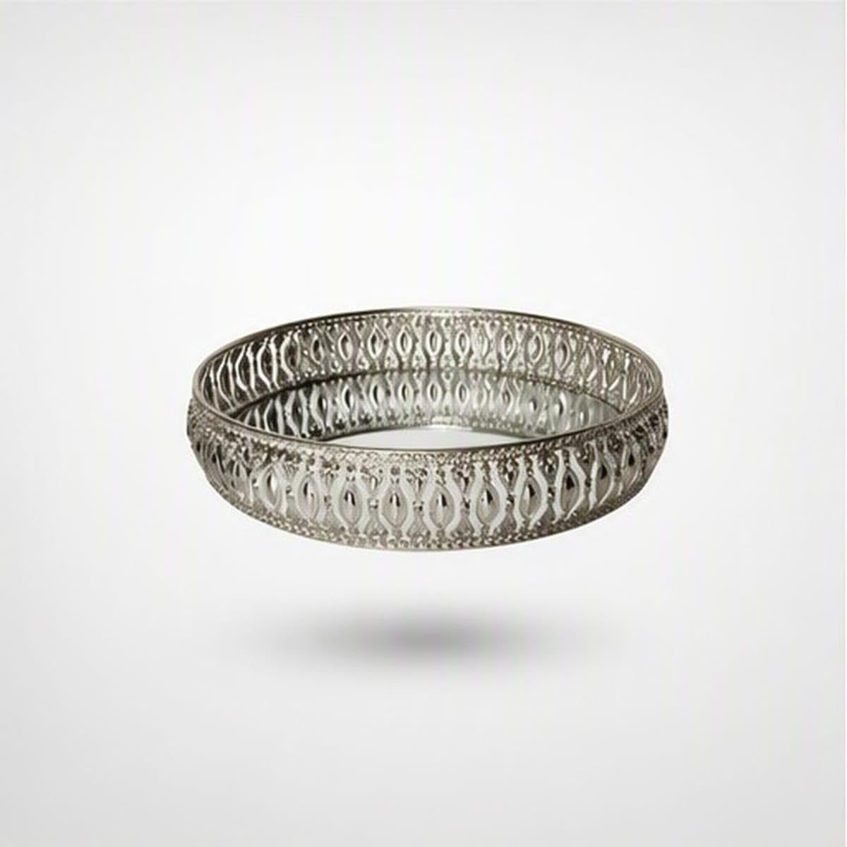 Silver Basket For Puja & Hamper Gift Pack