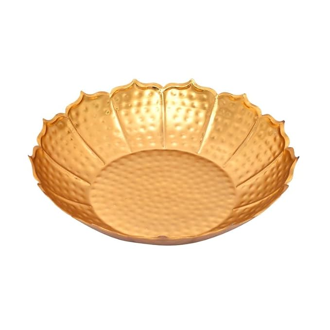 Premium Lotus Shape Flower Decorative Urli Bowl