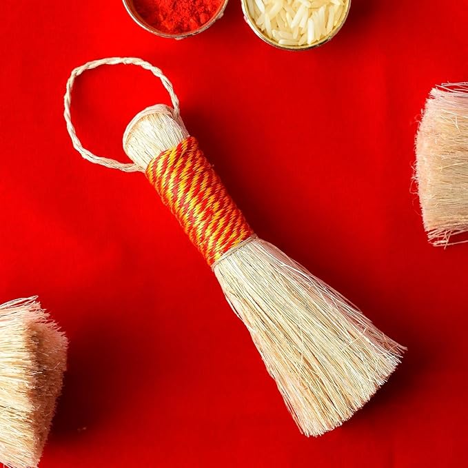Satvik 1 Pc Banana Broom/Jhadu for Puja