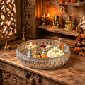Silver Basket For Puja & Hamper Gift Pack