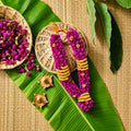Pooja Garland - Vaadamalli Garland | Globe Amaranth Garland | Vadamalli Maalai