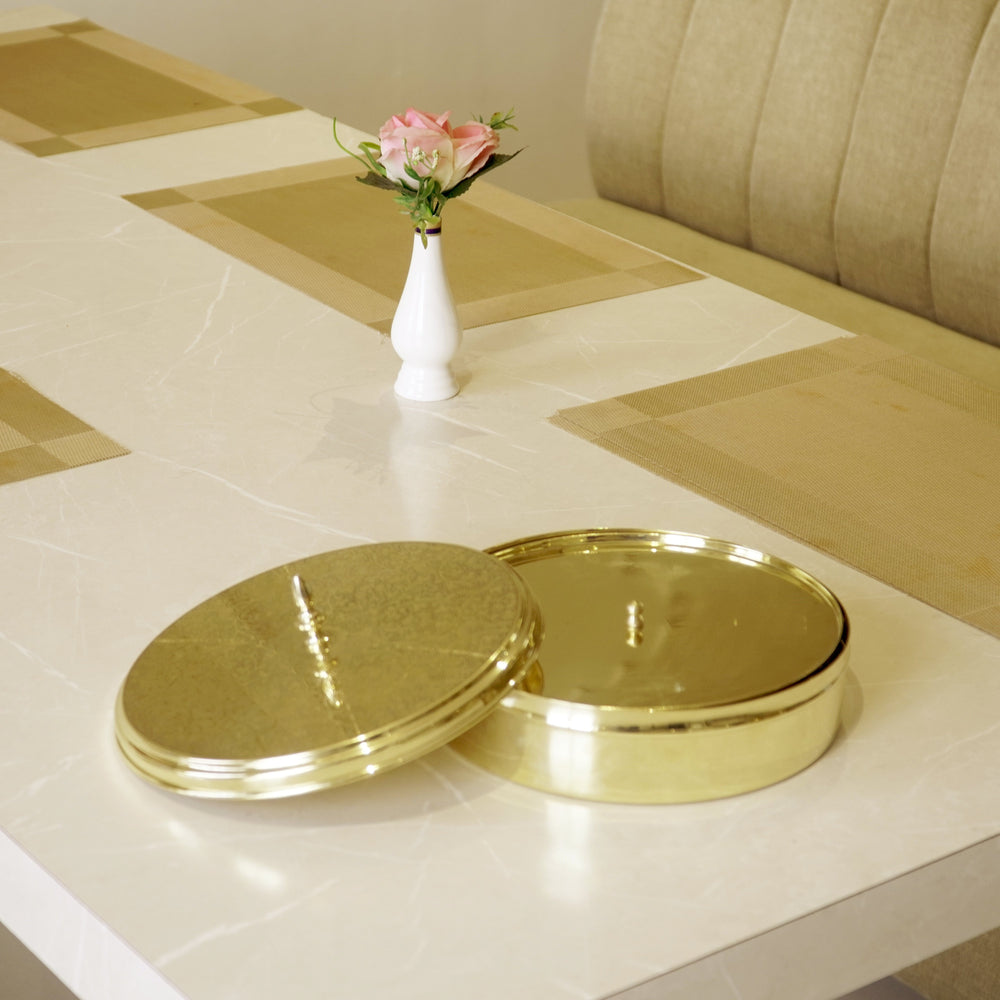 Brass Masala Dani / Spice Box