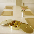 Brass Masala Dani / Spice Box