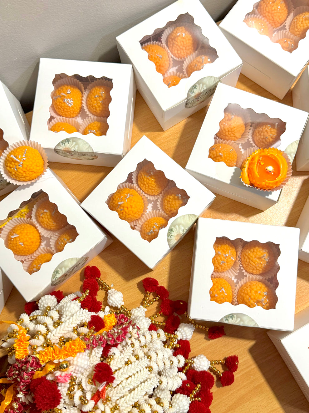 Laddu Candle box [ Pack of 4 ]